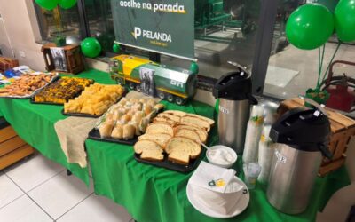 No Dia de São Cristóvão, Rede Pelanda transforma postos em ponto de encontro e acolhe motoristas com café da manhã